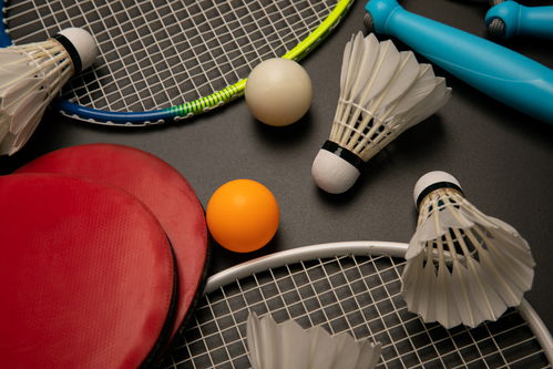 光影中的競技活力 乒乓球與羽毛球健身器材攝影藝術